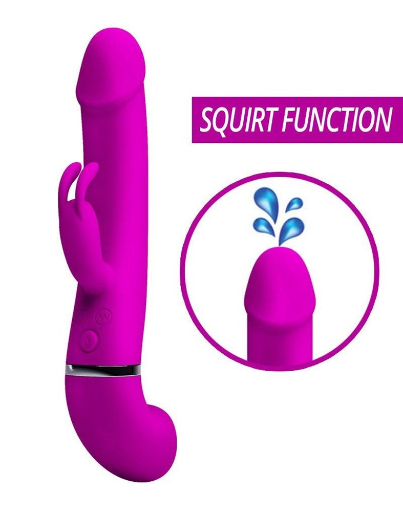 Pretty Love Rechargeable Squirting Henry Rabbit Vibrator - Rabbit Vibrators