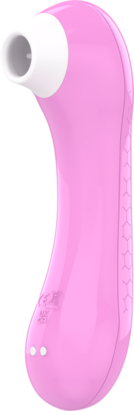 Pretty Love Rechargeable Sucking Emerald Clitoral Massager Light Pink - Clit Ticklers and Pulsators
