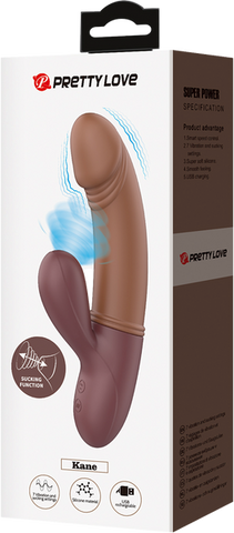 Pretty Love Kane Rechargeable Rabbit G-Spot Massager - Rabbit Vibrators