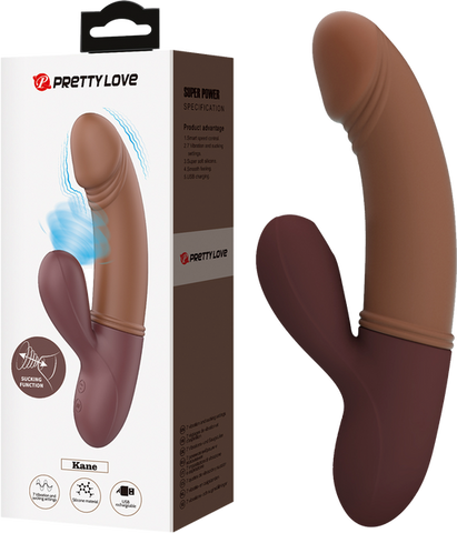 Pretty Love Kane Rechargeable Rabbit G-Spot Massager - Rabbit Vibrators
