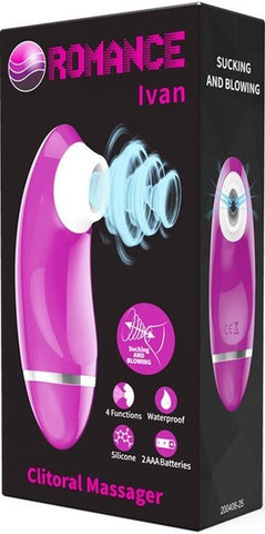 Pretty Love Ivan 4 Function Clitoral Stimulator by Baile - Clit Ticklers and Pulsators