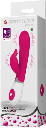 Pretty Love Felix 30 Function Rabbit Vibrator by Baile - Rabbit Vibrators