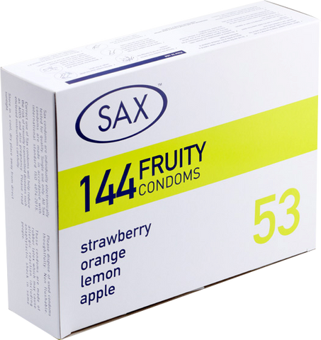 Fruity 144's Condom by Sax - Condoms