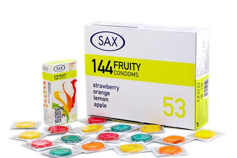 Fruity 144's Condom by Sax - Condoms
