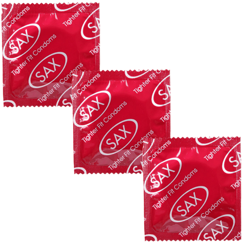 Tighter Fit 144's 47mm Smooth Latex Condom by Sax - Condoms