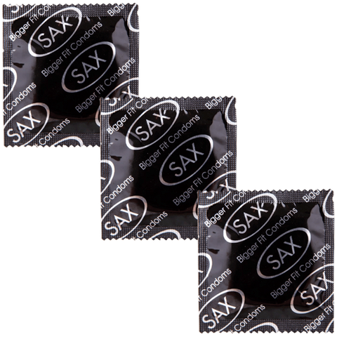 Bigger Fit 144's Condom by Sax - Condoms