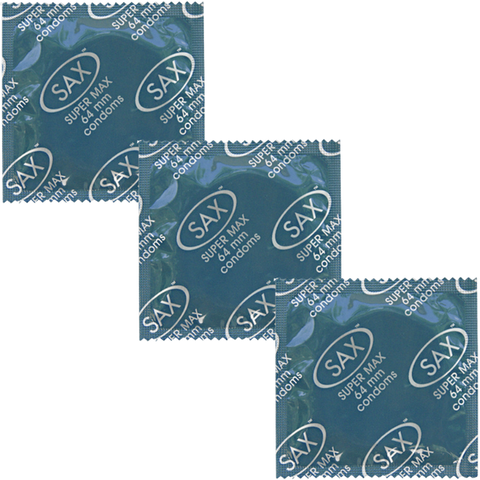 Super Max Fit 144's Condom by Sax - Condoms