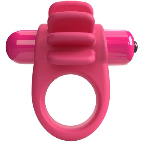 Skooch 4B Low Pitch Bass Blueberry Vibrating Cock Ring - Vibrating Cock Rings
