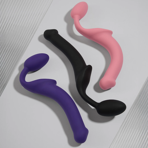 NEW Bendable Strap-On Silicone Dildo by Strap-on-me - Strap On Sextoys