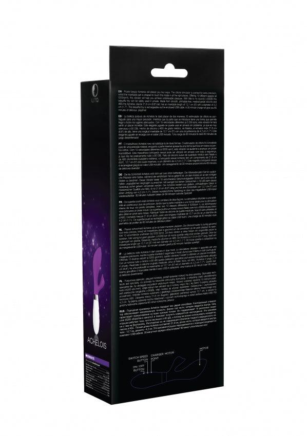 Shots Luna Achelois Rechargeable Silicone Rabbit Vibrator - Rabbit Vibrators