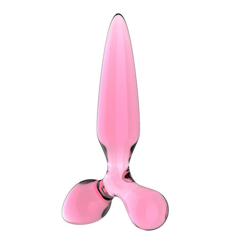 Triple Crystal 2 Glass 3-in-1 Butt Plug by Satisfyer - Butt Plugs