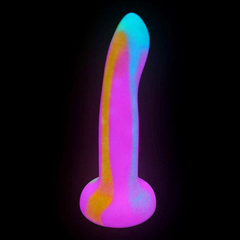 WHIMSY Glow In Dark Dildo by Adam & Eve Sextoys - Non-Realistic Dildos