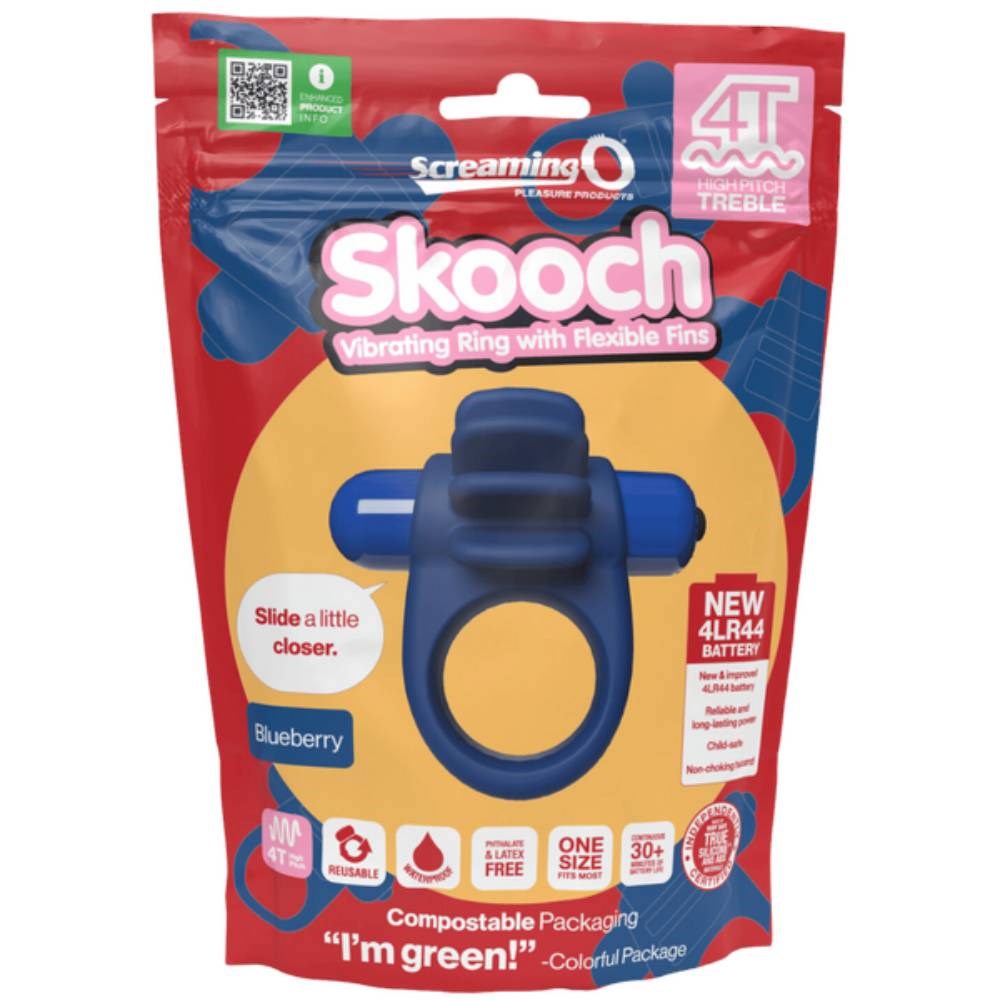 Screaming O Skooch 4T High Pitch Treble Vibrating Cock Ring - Vibrating Cock Rings