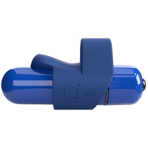 Ohare 4B Low Pitch Bass Blueberry Finger Vibrator - Finger and Tongue Vibrators