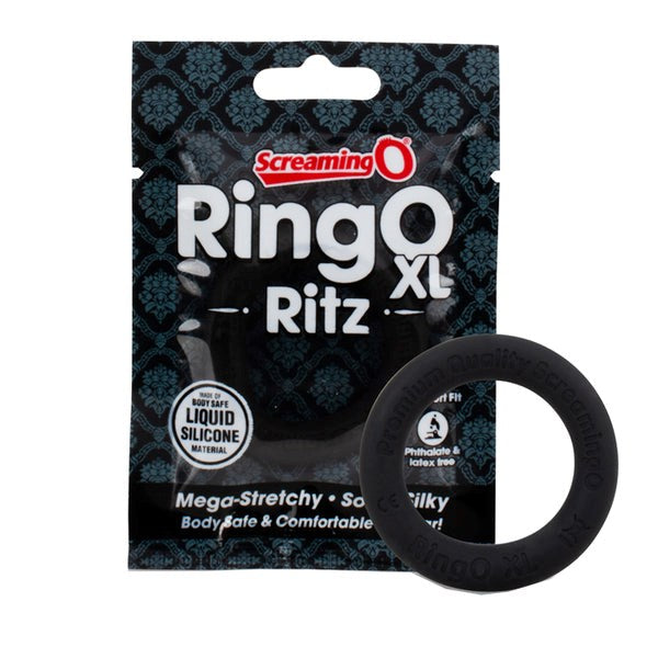 RingO Ritz XL Stretchy Men's Cock Ring by Screaming O - Stretchy Cock Rings
