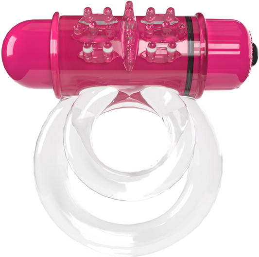 Double O 6 4B Low Pitch Bass Vibrating Cock Ring - Vibrating Cock Rings