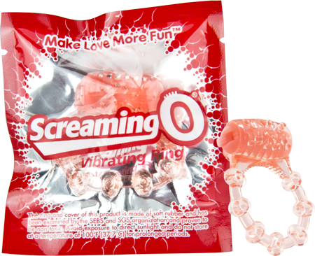Disposable Vibrating Men's Cock Ring by Screaming O - Vibrating Cock Rings