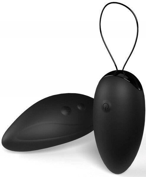 Screaming O Premium Dual Vibe Remote & Love Egg Black - Love Eggs and Kegel Exercisers