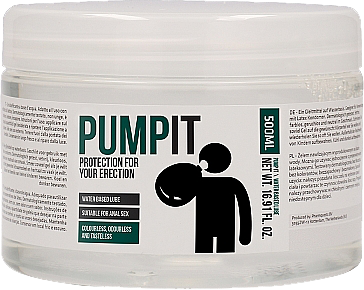 Shots Toys Pump It Protection For Your Erection Lubricant 500ml - Water Based Lubes
