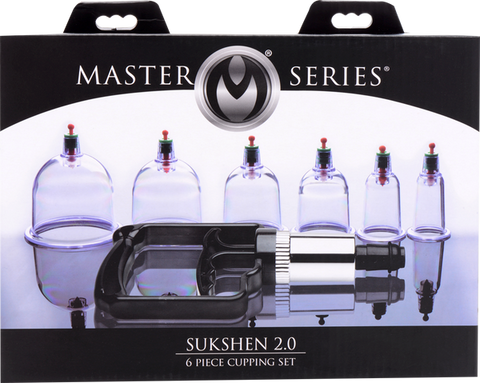 Master Series Sukshen Cupping Set by XR Brands - Breast and Nipple Toys