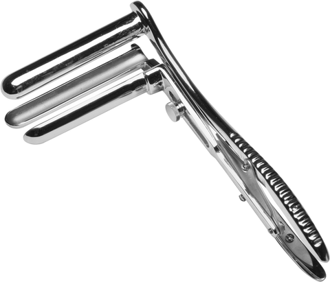 Master Series 3 Prong BDSM Play Anal Speculum by XR Brands - Dental and Clinical