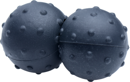 Master Series Dragons Orbs Nubbed Silicone Magnetic Nipple Ball