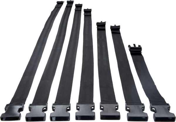 Master Series Subdued Full Body Bondage Strap Set - Cuffs And Restraints