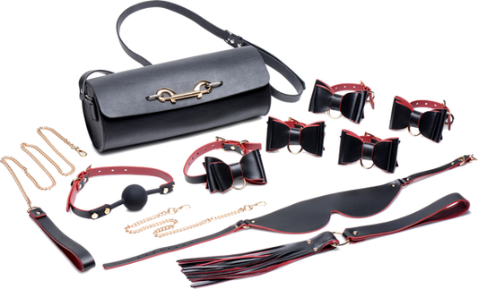 Master Series Bondage To Go Bow Restraint Kit by XR Brands - Bondage Kits