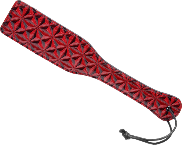 Master Series Crimson Tied Steel Enforced Bondage Spanking Paddle - Paddles And Slappers