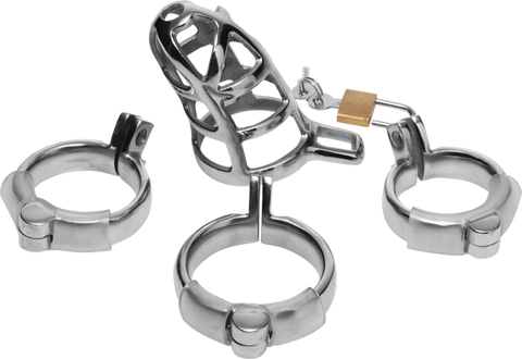 Chastity Cock Cage by XR Brands - Male Chastity