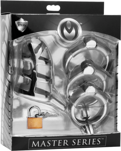 Chastity Cock Cage by XR Brands - Male Chastity