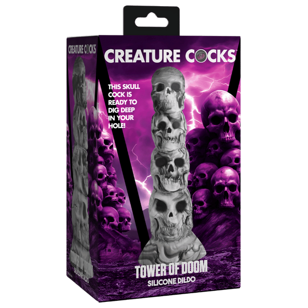 Creature Cocks Tower of Doom Silicone Dildo - Realistic Dildos