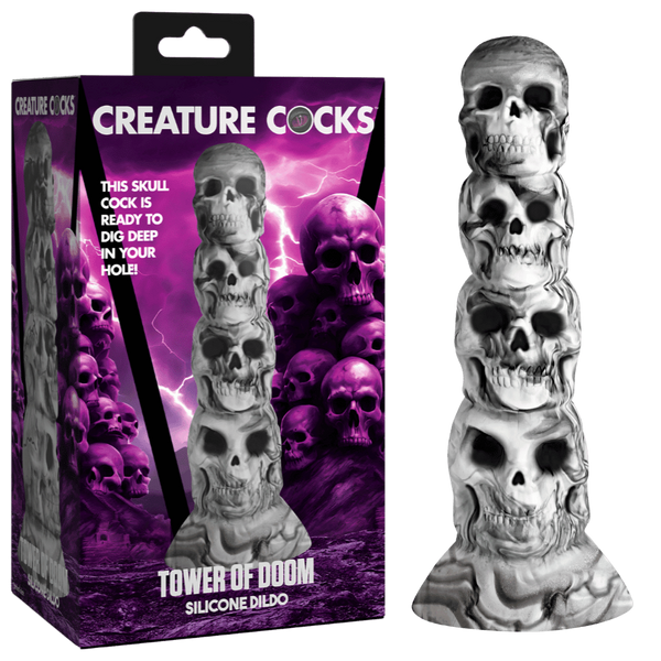 Creature Cocks Tower of Doom Silicone Dildo - Realistic Dildos