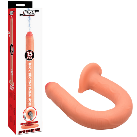 Thick 15 Inch Silicone Enema Hose by XR Brands - Enemas and Douches