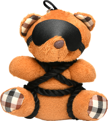 Master Series Rope Teddy Bear Key Chain by XR Brands - Party Gifts and Novelties