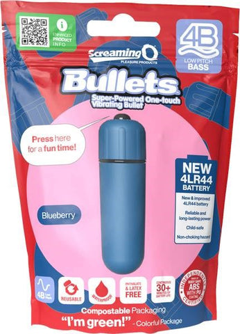 4B Bullet Blueberry by Screaming O - Bullet Vibrators
