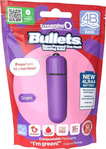 4B Bullet Blueberry by Screaming O - Bullet Vibrators