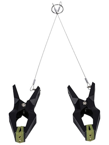 Fort Troff Hardwire Hangers Nipple Toy by Doc Johnson - Nipple and Clit Clamps