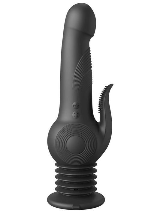Fetish Fantasy Series Pogo Thruster Vibrating Dildo Black
