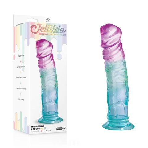 Excellent Power Jellido Clear 18 cm Realistic Dildo - Realistic Dildos