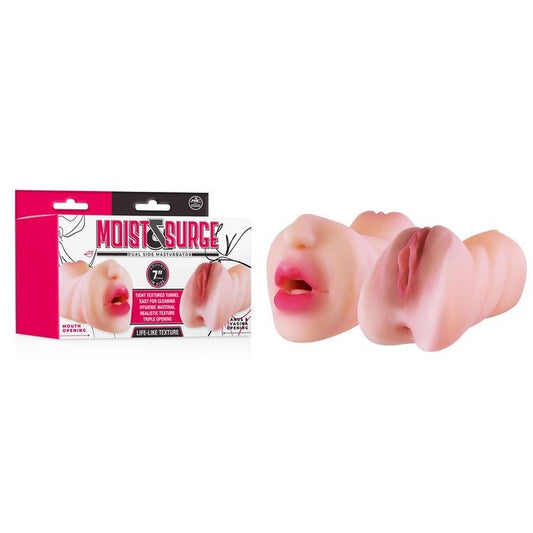 Excellent Power Moist and Surge Double Ended Mens - Realistic Butts And Vaginas