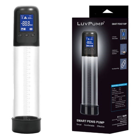LuvPump USB Rechargeable Smart Automatic Penis Pump - Penis Pumps And Stretchers