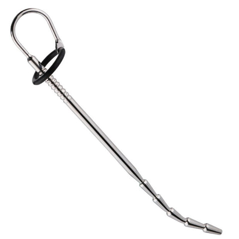 Men's Long Penis Plug with Glans Ring by BDStyle - Penis Plugs