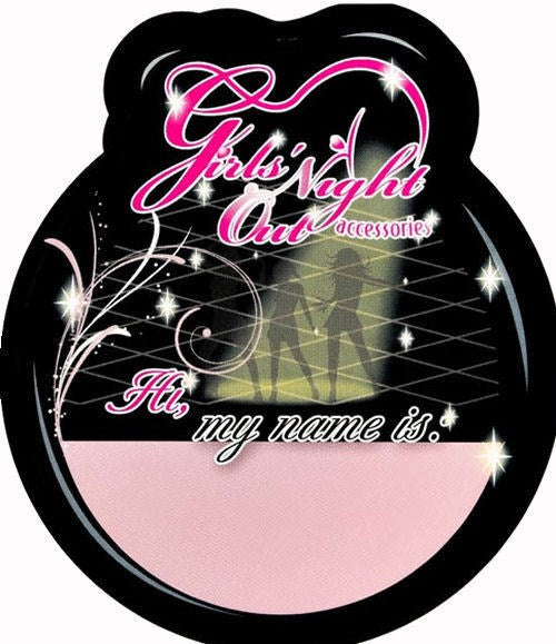 Pipedream Bride-To-Be Hen Night Name Tags 12 Pack Party Fun
