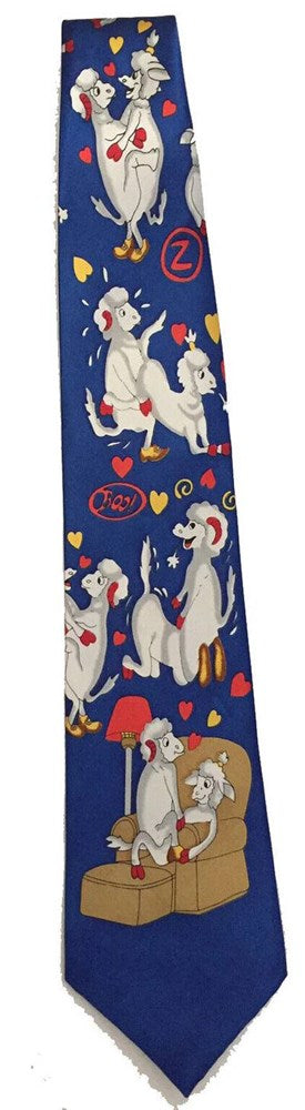 Fck F*cking Sheep Sex Position Unique Novelty Fun Birthday Gag Gift Tie