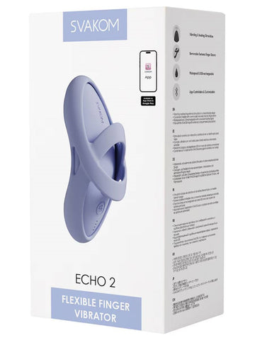 Echo 2 Finger Vibrator by Svakom - Finger and Tongue Vibrators