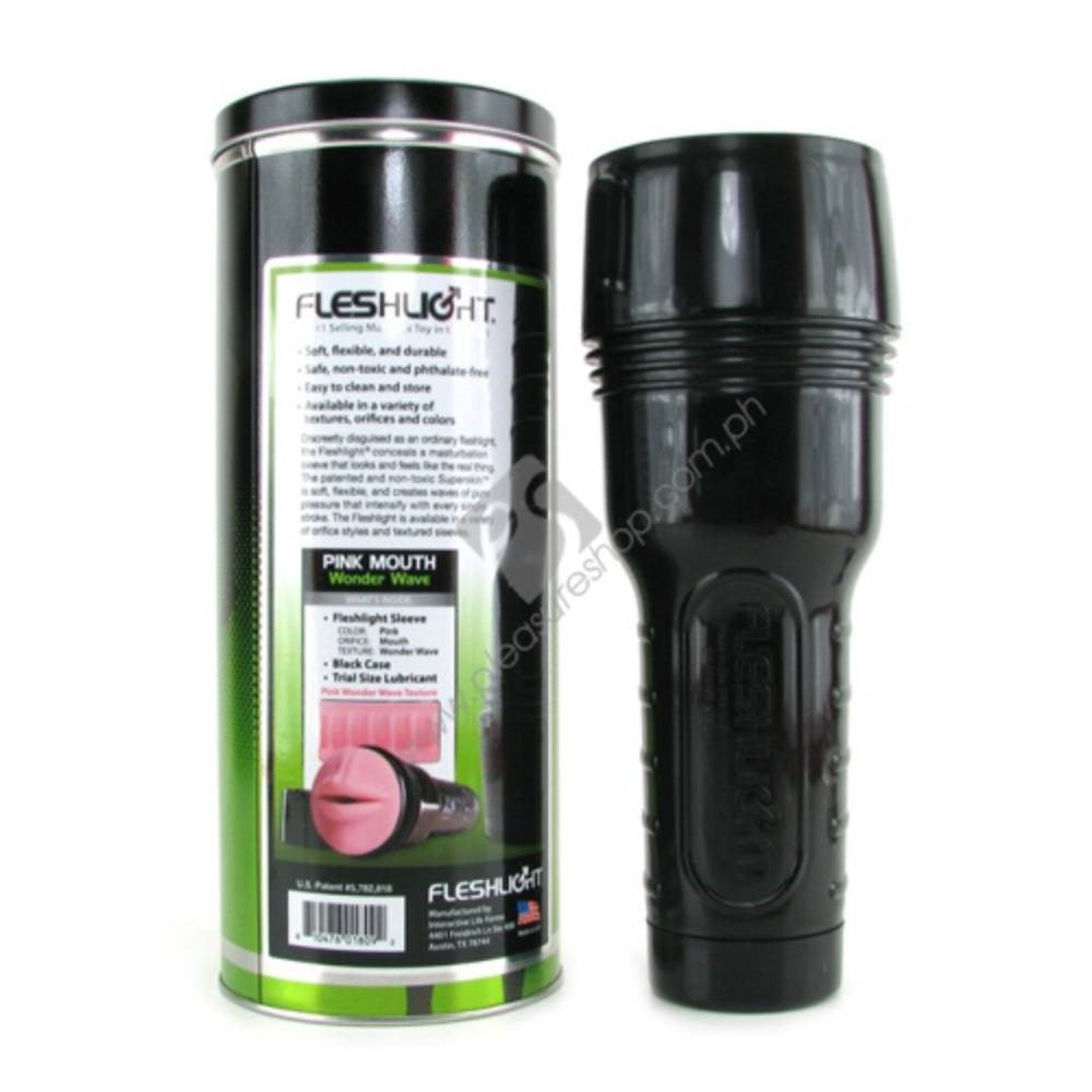 Fleshlight Pink Mouth Wonder Wave - Unparalleled Sensations - Fleshlight Male Masturbators