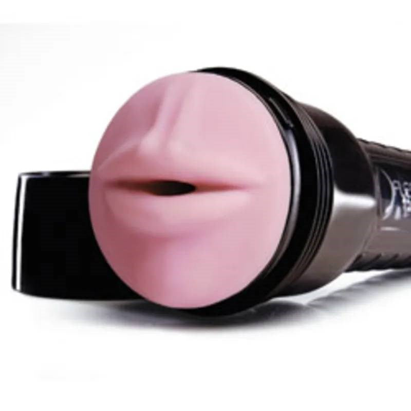 Fleshlight Pink Mouth Wonder Wave - Unparalleled Sensations - Fleshlight Male Masturbators