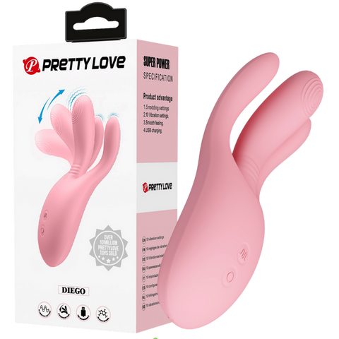 Finger Flicker Diego Rechargeable Vibrator by Baile - G-Spot Vibrators