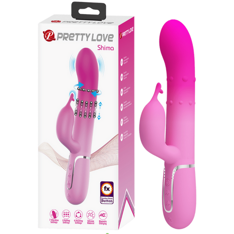 Rechargeable Shima Rabbit Vibrator by Baile - Rabbit Vibrators